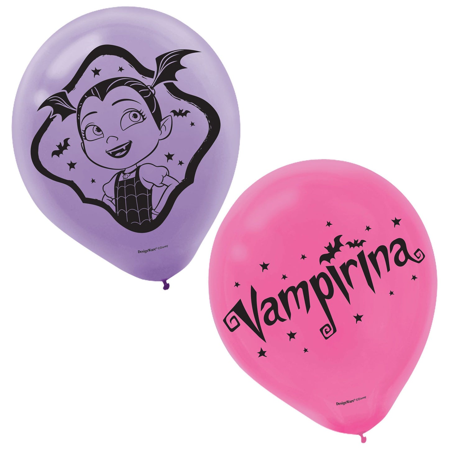 Vampirina Latex Balloons - 6Pk