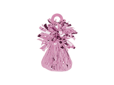 6Oz Small Foil Balloon Weight-Pink