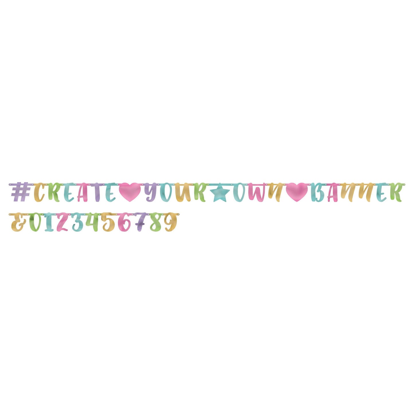 Create Your Own Banner - Pastel