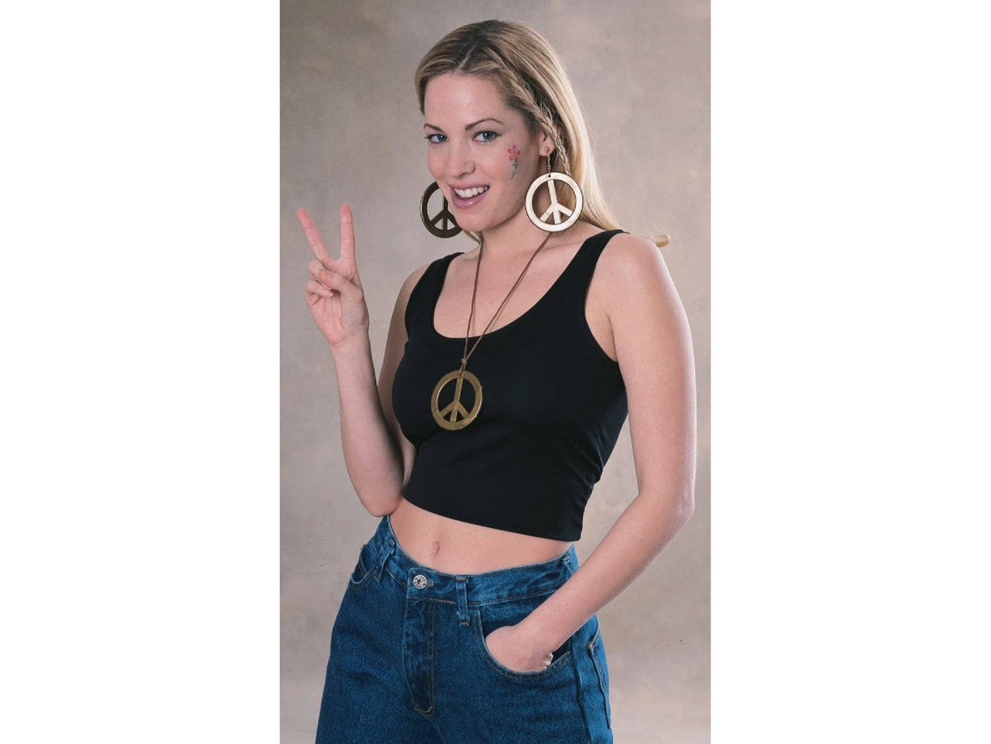 Peace Pendant & Earrings