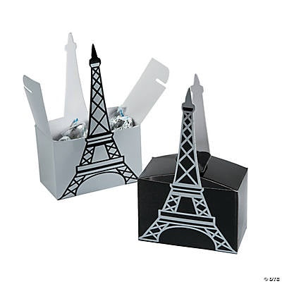 Eiffel Tower Favor Boxes