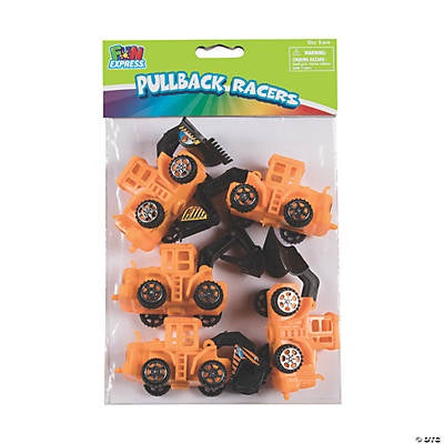 Construction Vehicle Pull-Back Toys (5Pc)