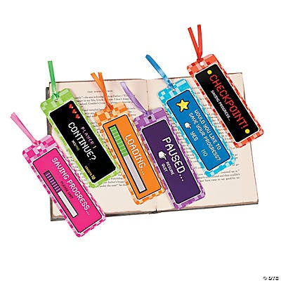 Laminated Video Game Bookmarks
