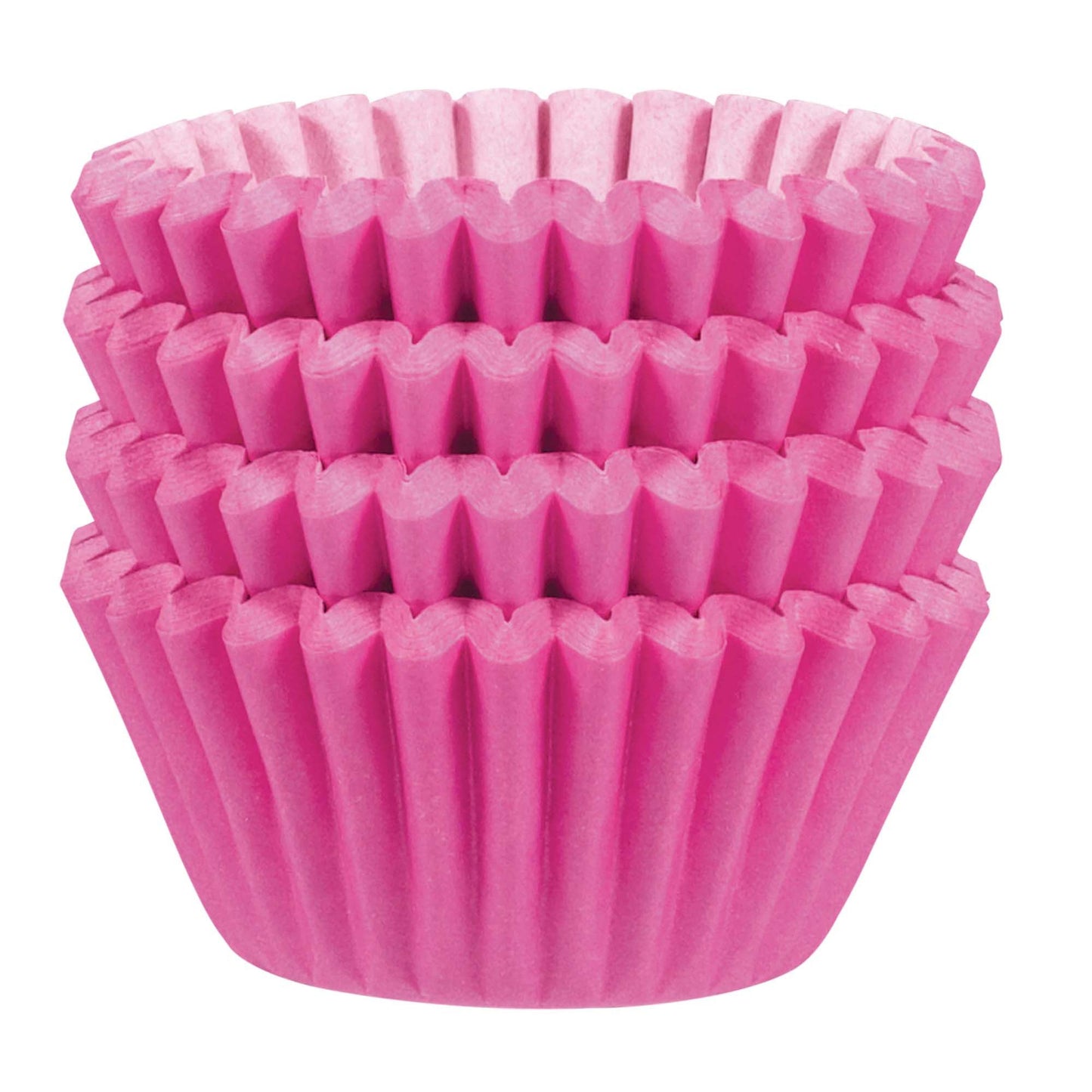 Mini Cupcake Cases - Bright Pink