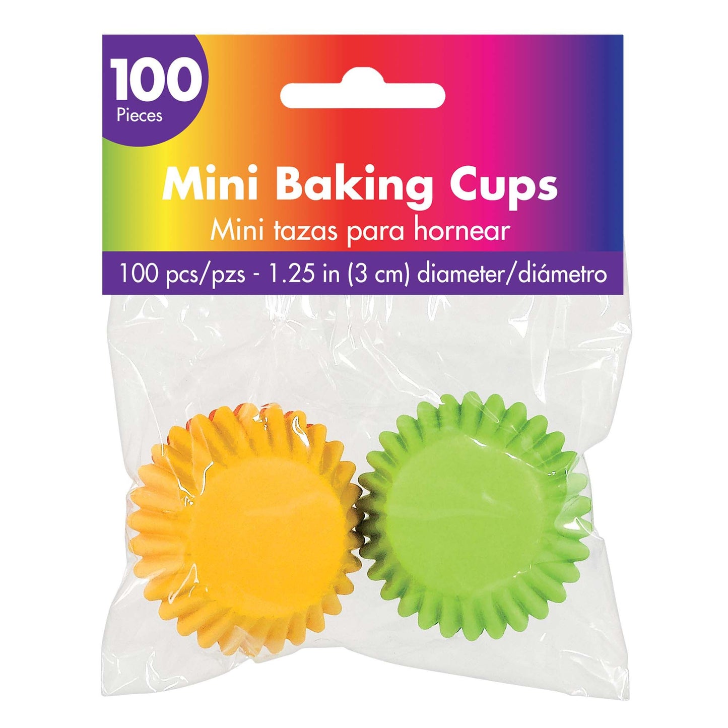 Mini Cupcake Cases - Rainbow