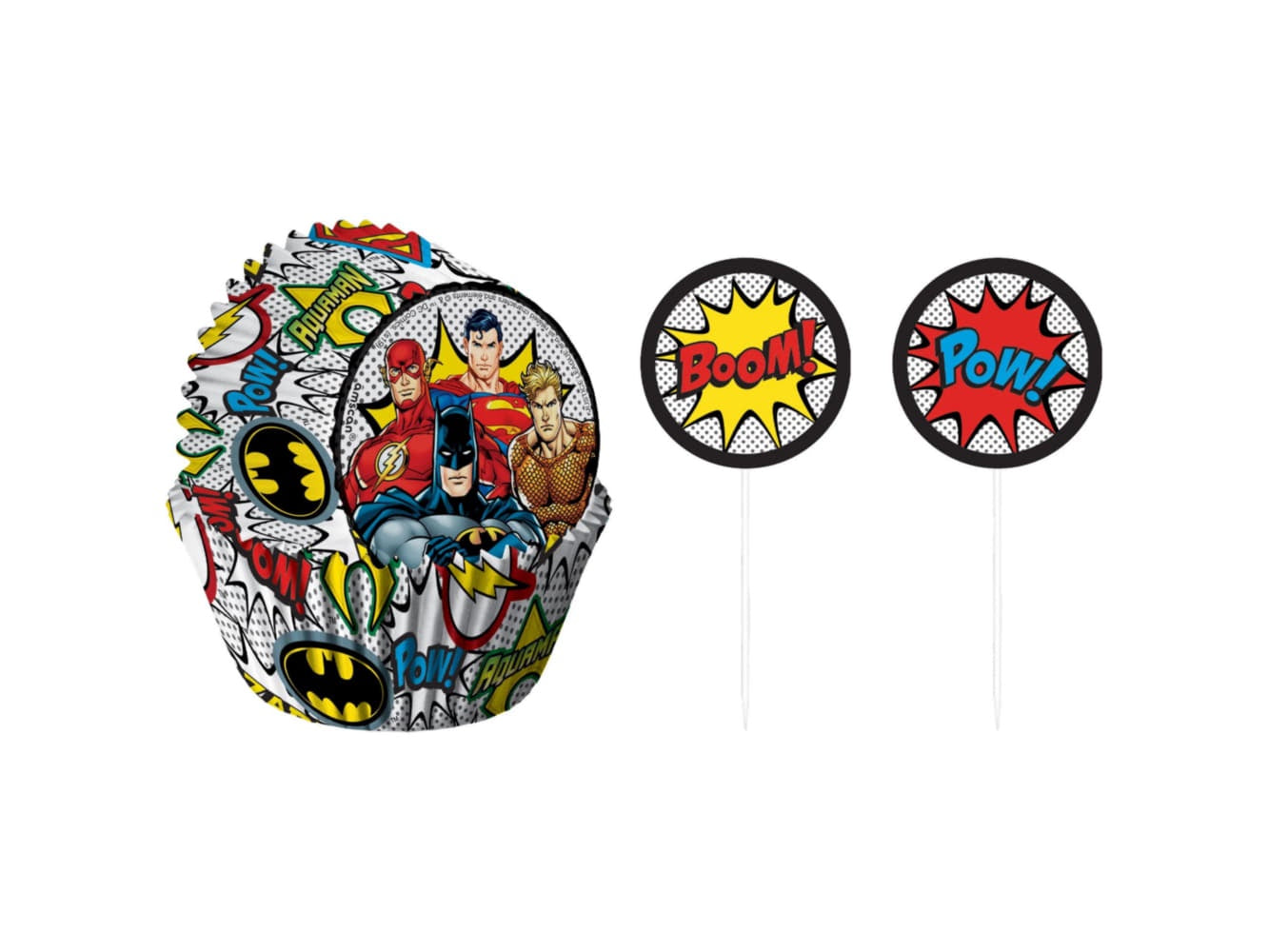 Justice League Cupcake Cases & Picks