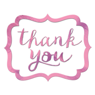 Thank You Stickers - New Pink