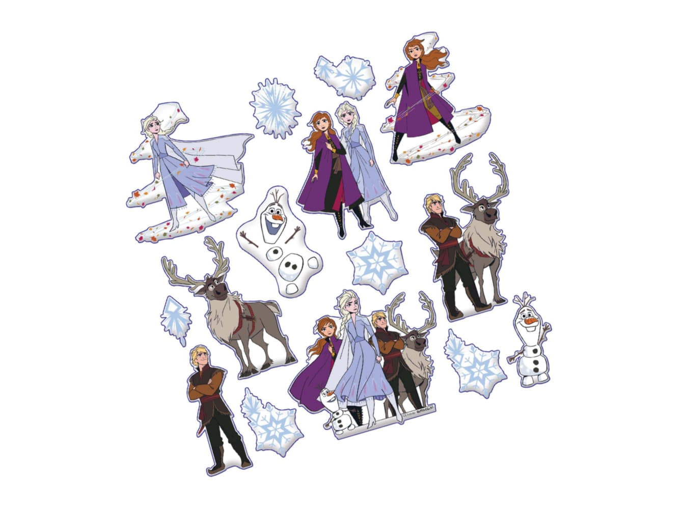 Frozen Puffy Sticker Sheet