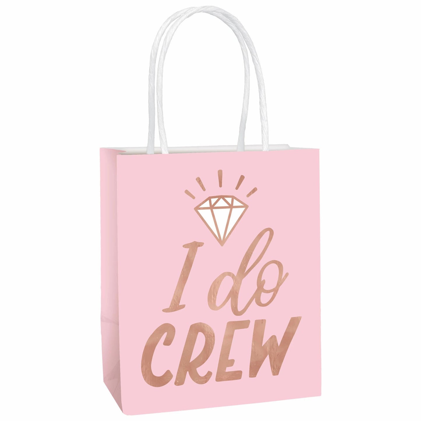 Blush Wedding Gift Bags - 6Pcs