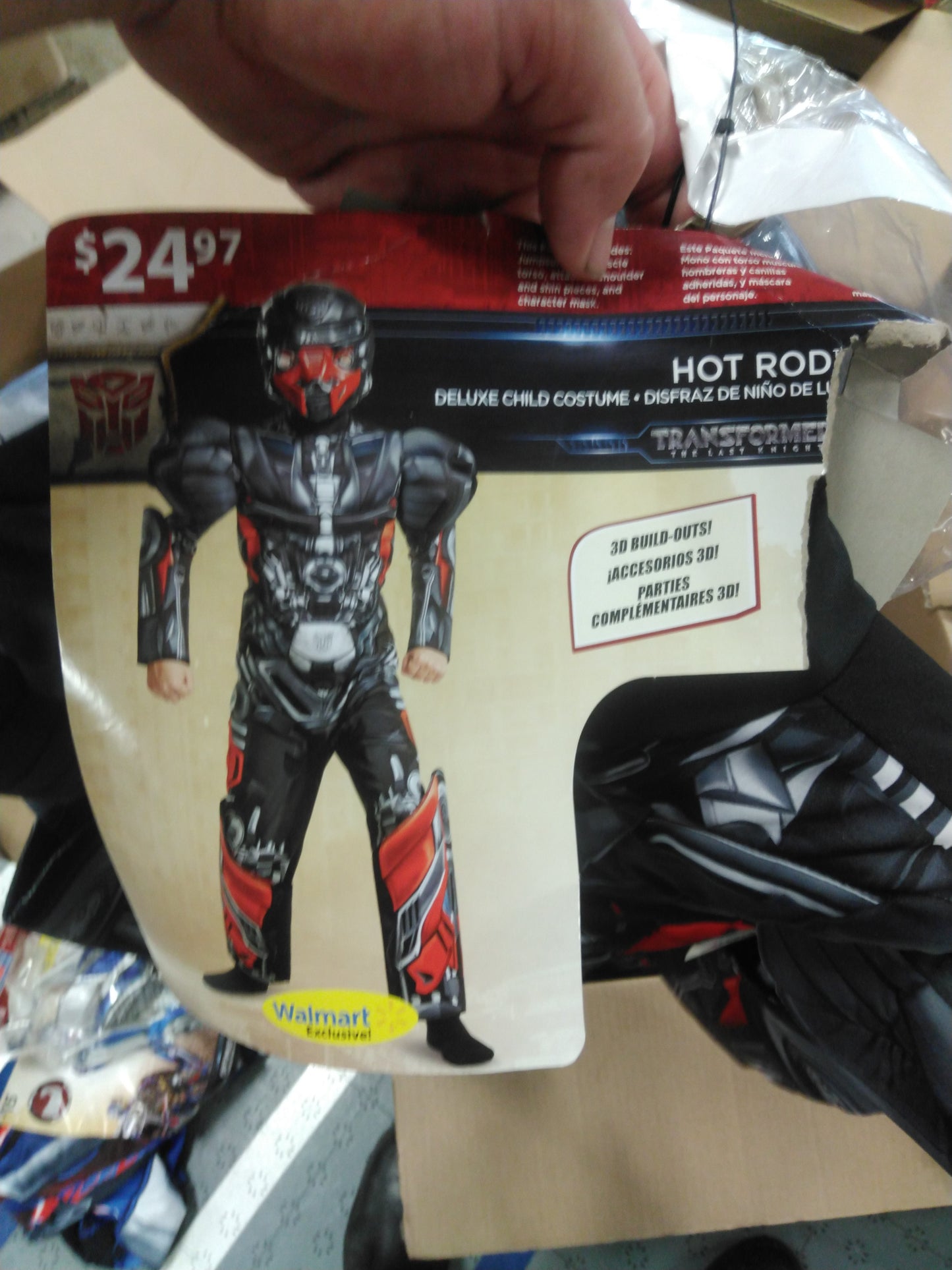 Transformers Hot Rod Deluxe Child Costume