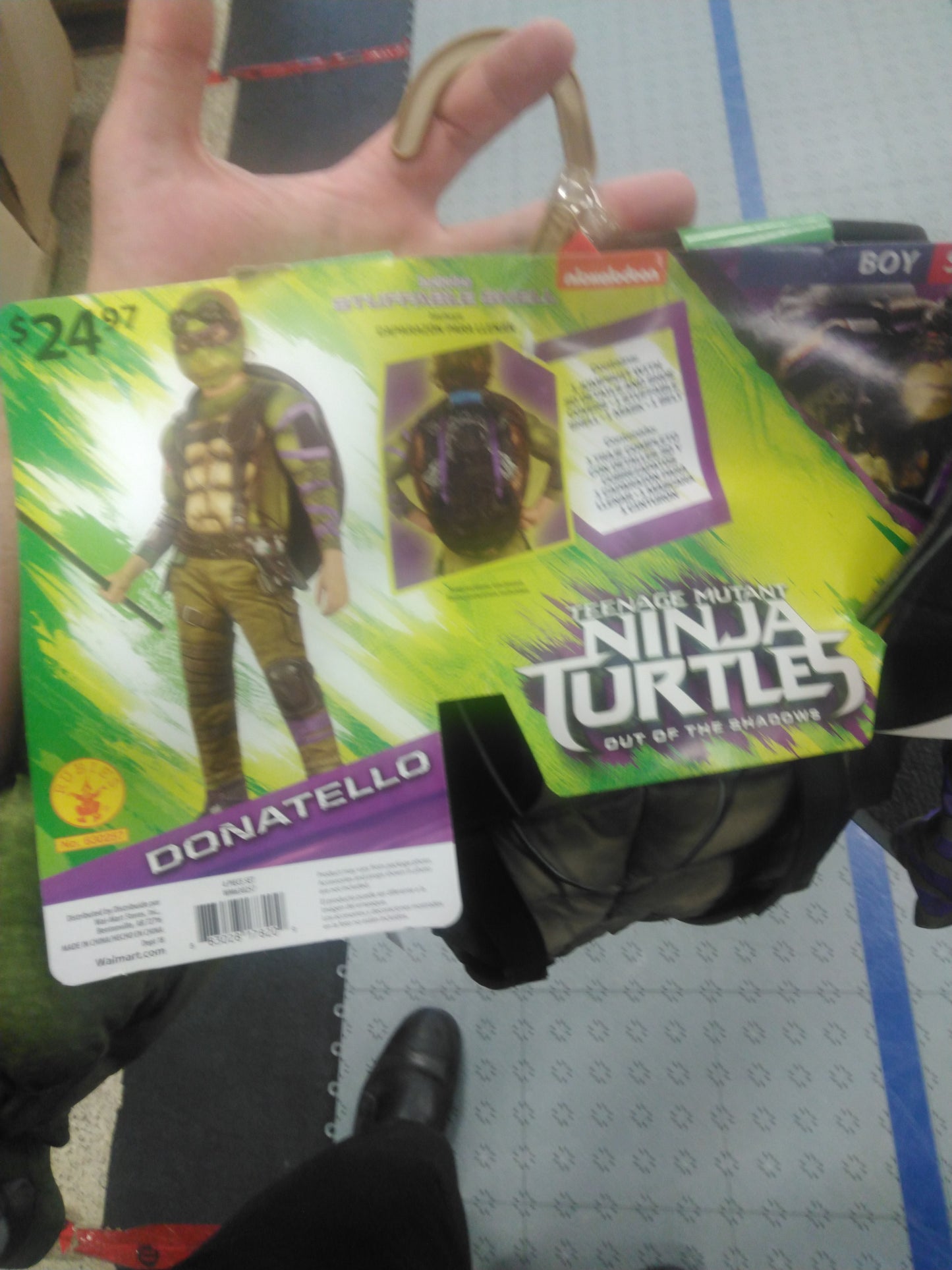 Teenage mutant ninja turtles out of the shadows boy s 4-6