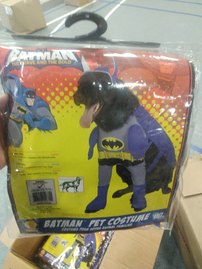 Batman pet costume small 10-12 inches