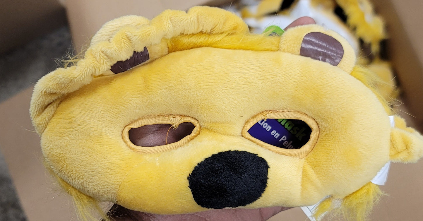 Lion Plush Mask