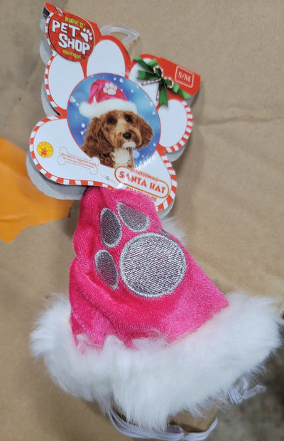 Dog CHRISTMAS SANTA HAT-S/M