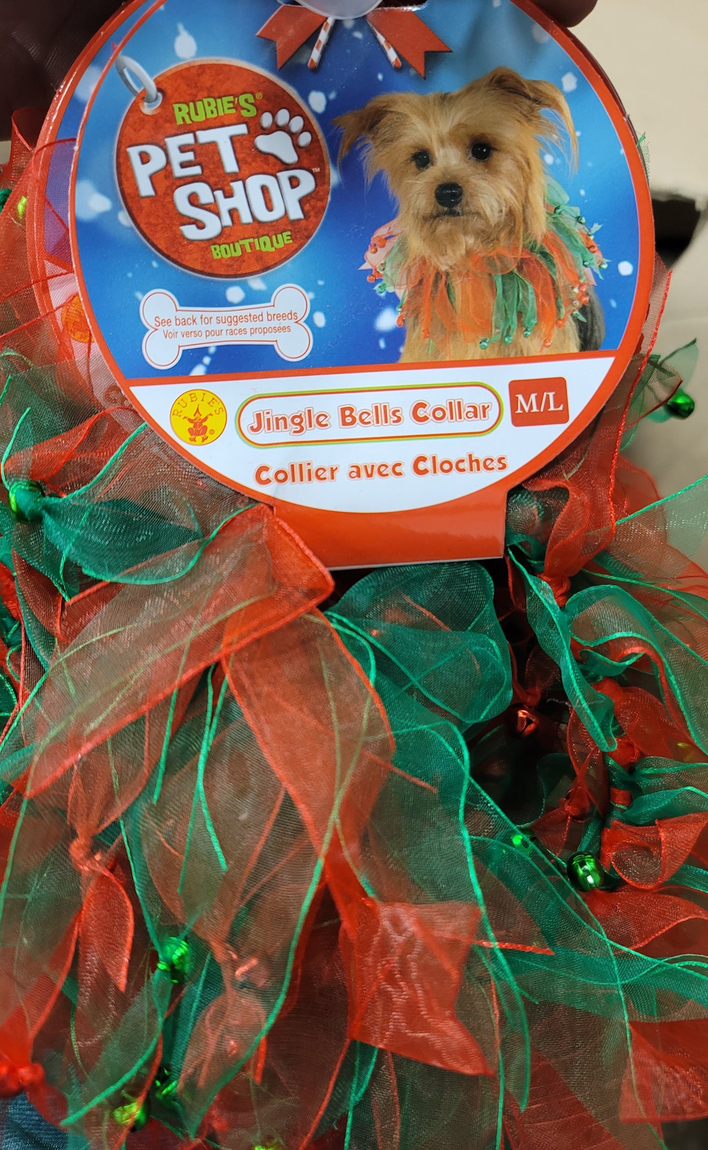 Jingle Bells Collar-M/L