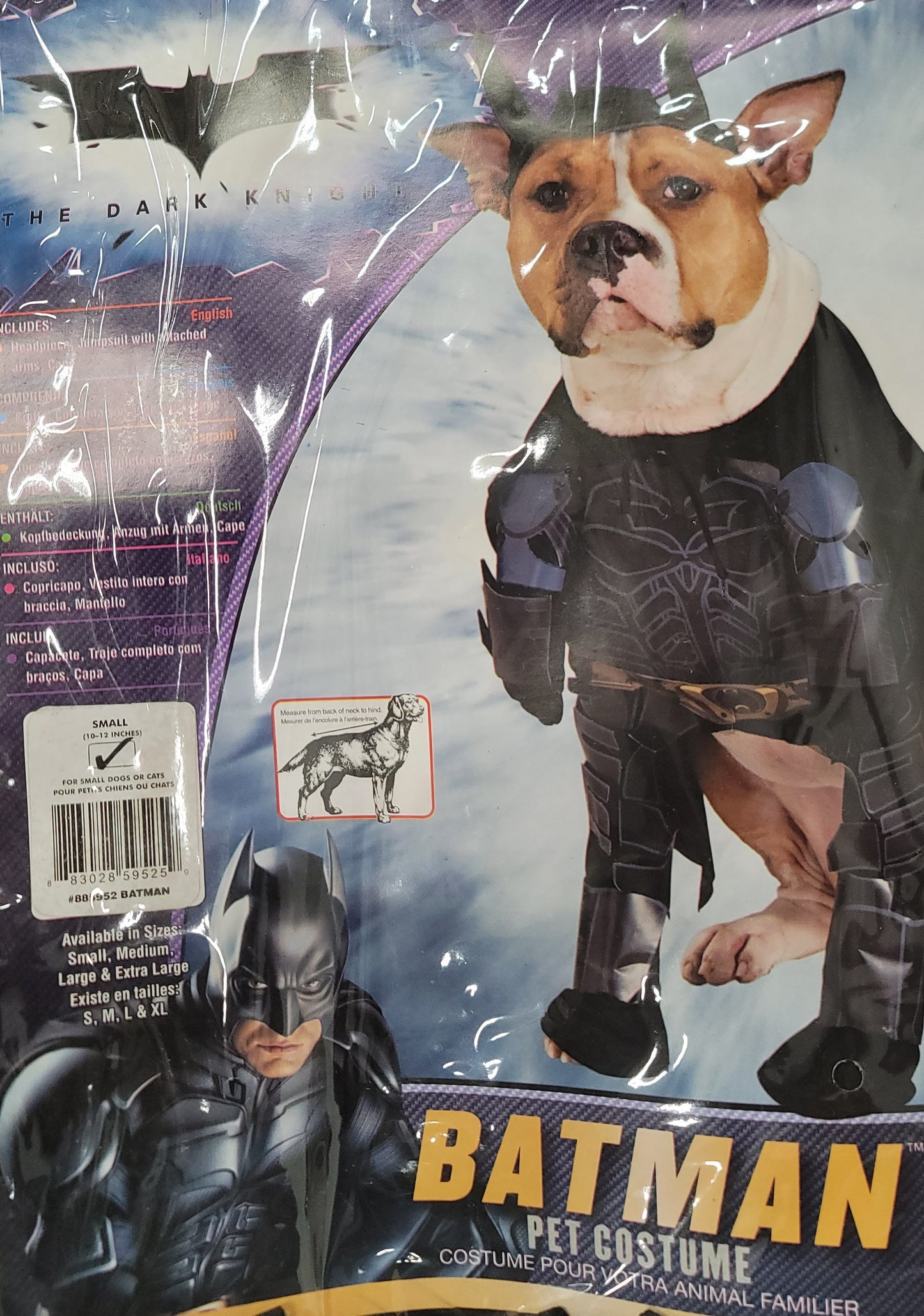 BATMAN Pet Costume 885952 Small