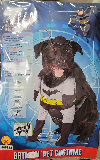 BATMAN PET COSTUME 885952 Extra Large