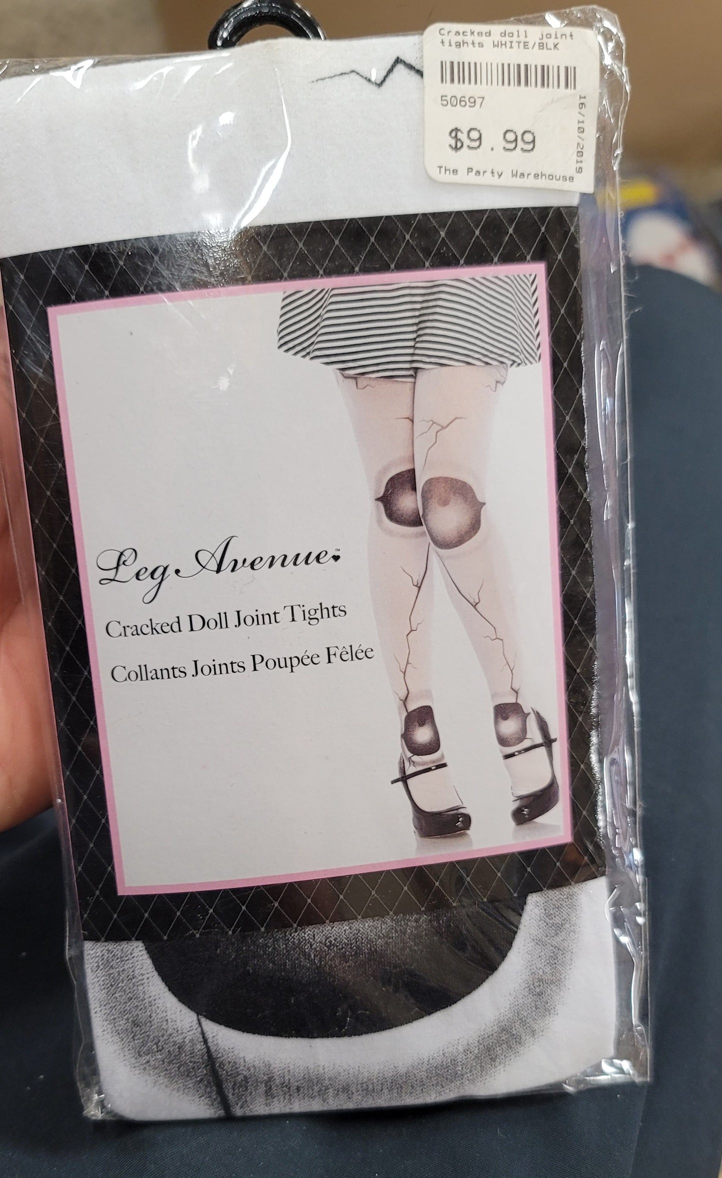 Leg Avenue , cracked doll joint Tights