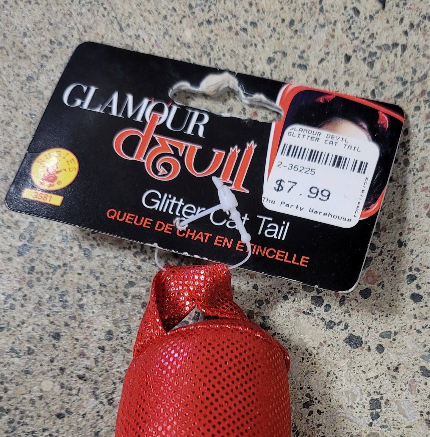 Glamour Devil Glitter Cat Tail