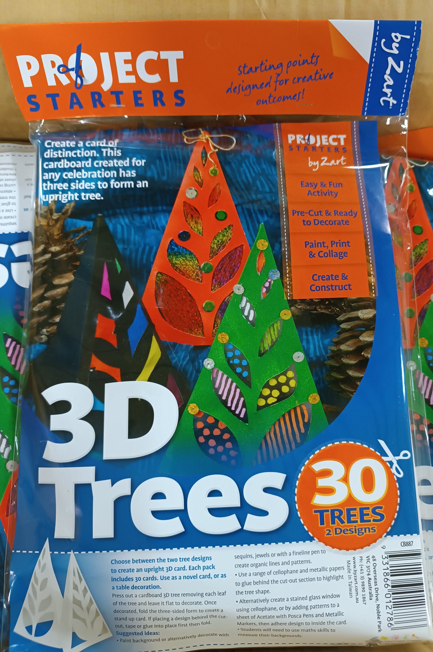 Project of Starters 3D Trees, 30 Trees 2 designs