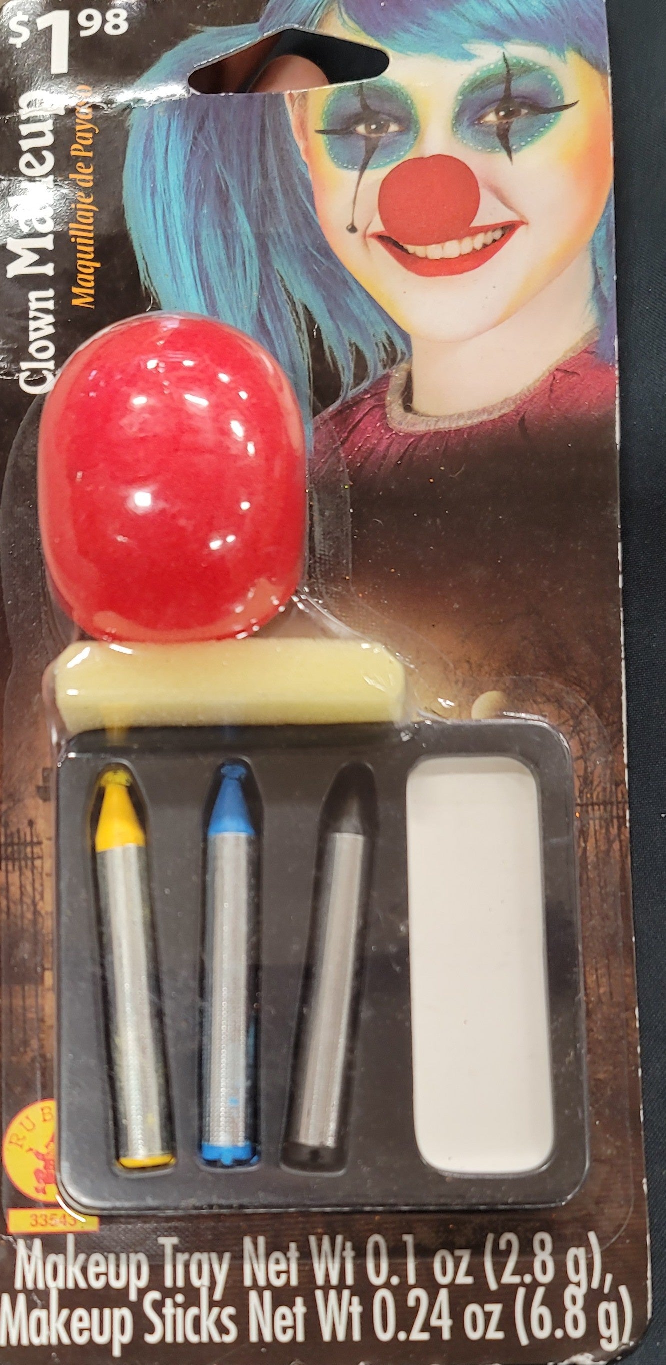 Clown Makeup tray