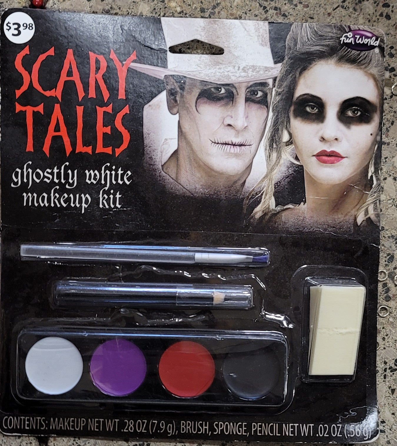 Scary Tales ghostly white Makeup kit