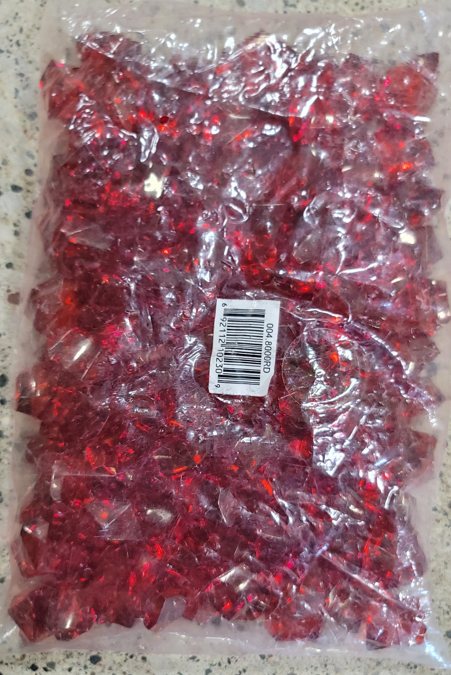 Decorative Acrylic ice copper (red wine color)