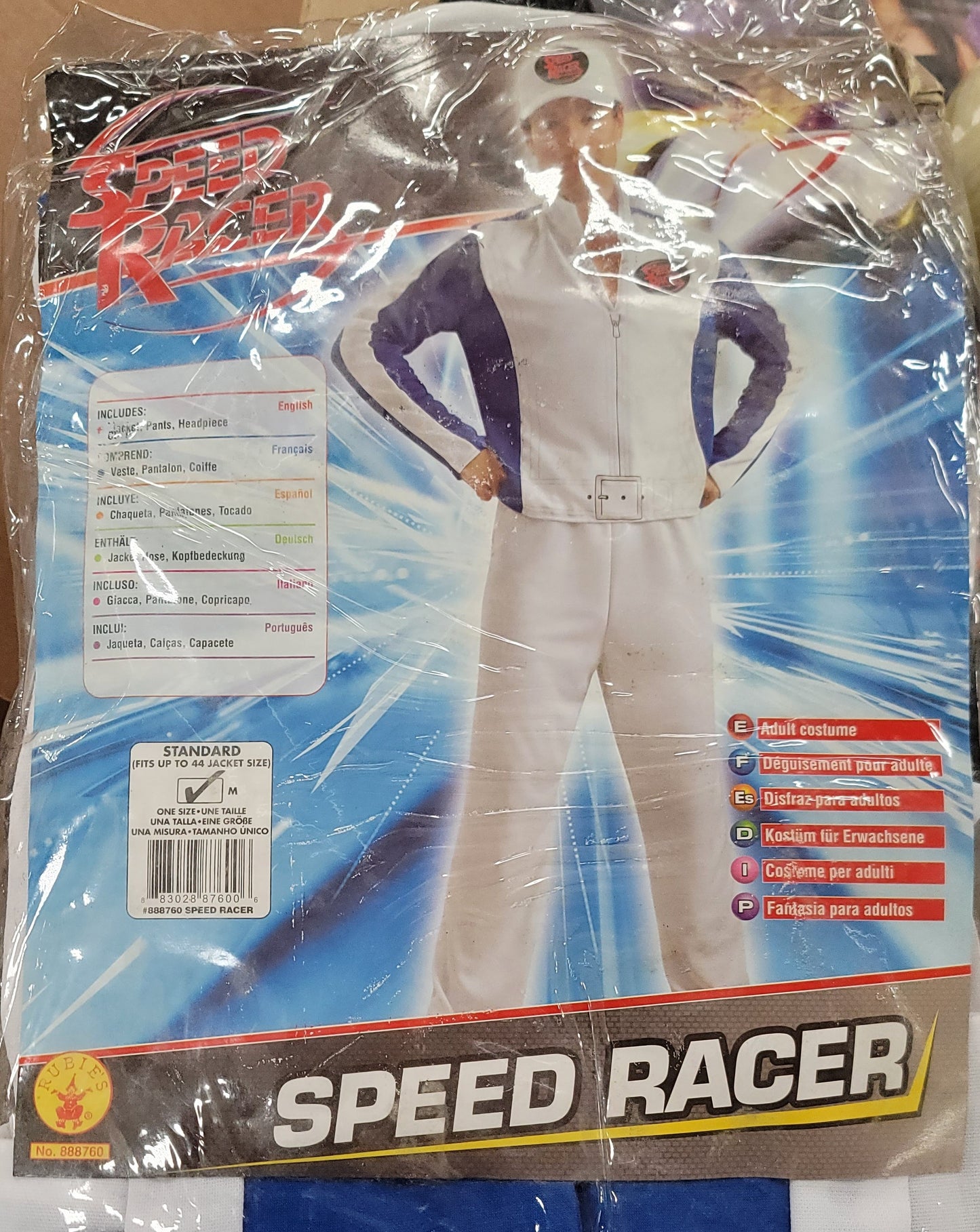 Adult Speed Racer Costume – Standard