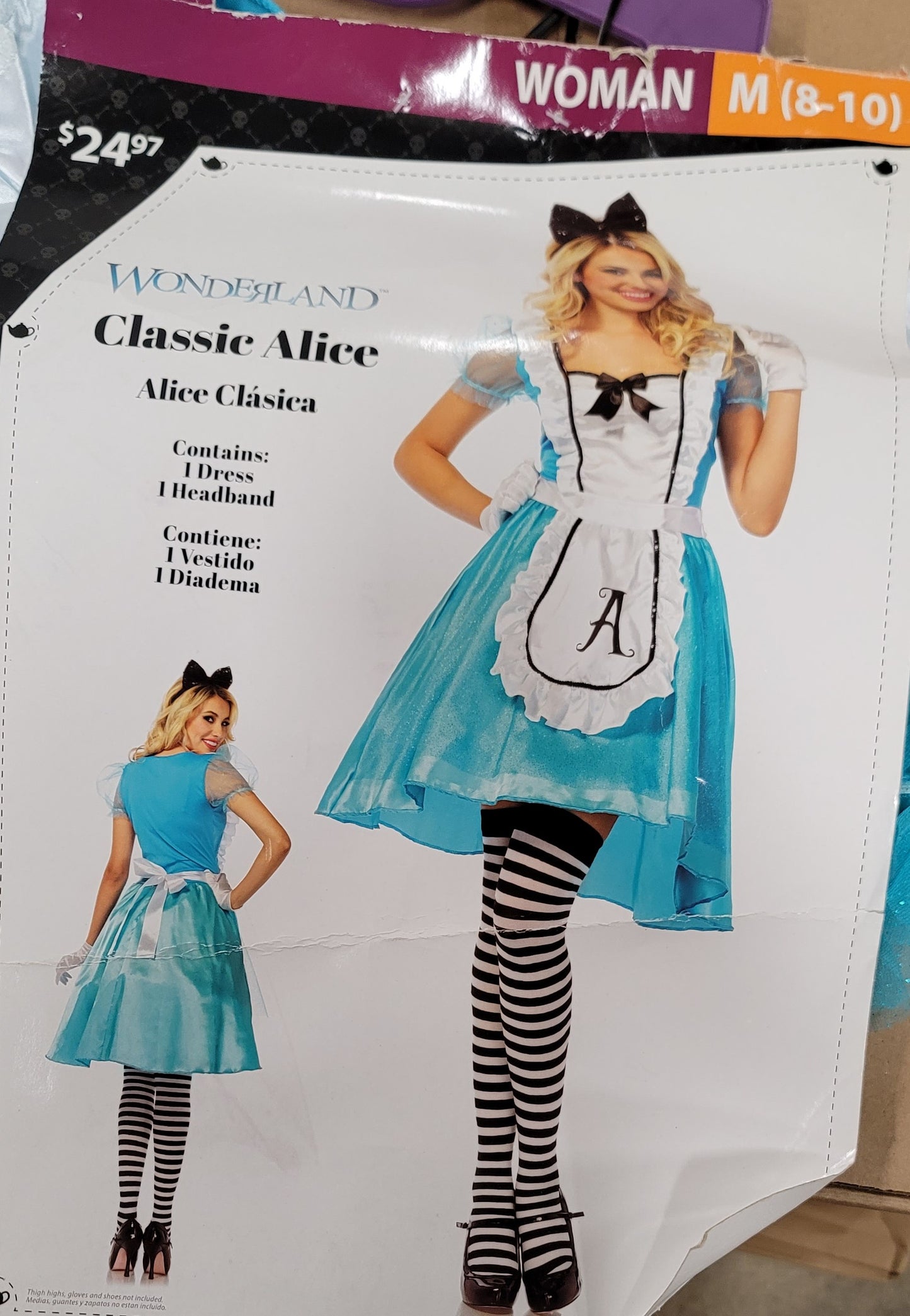 Wonderland  classic Alice woman (8-10)