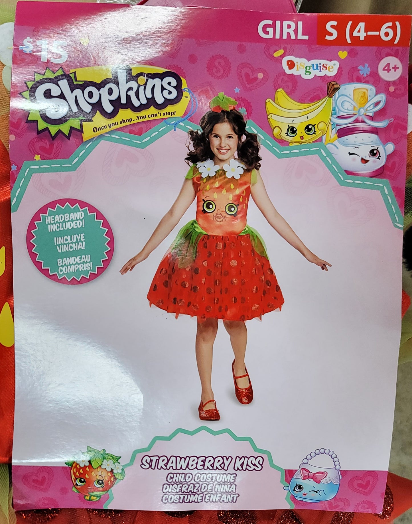 Shopkinps girl small (4-6)