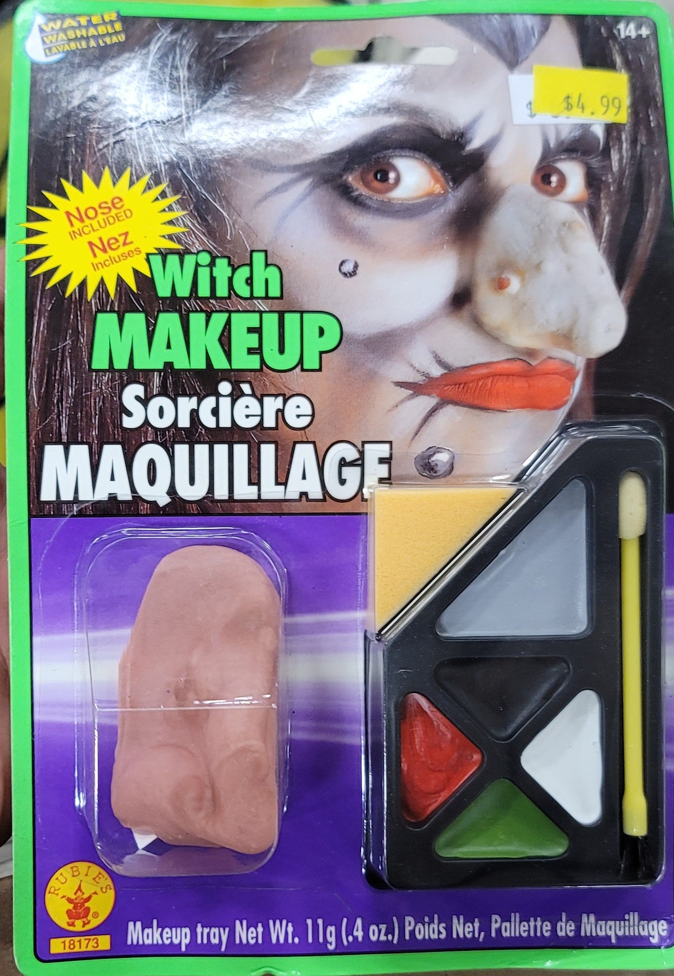Witch Makeup nose included
