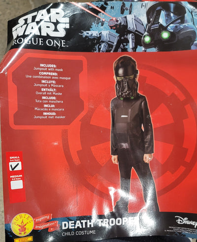 Star wars 3-4 year Child Costume