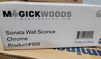 Sonata wall sconce chrome