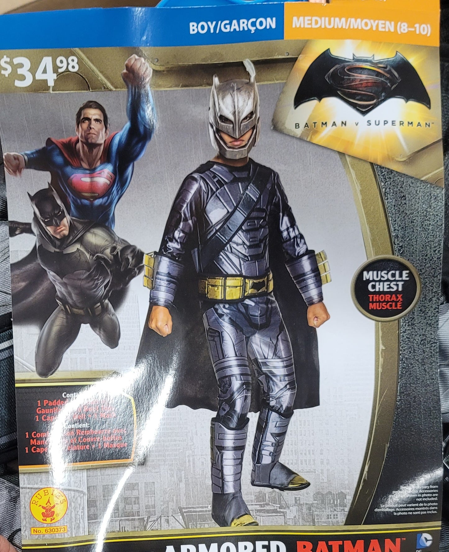 Armored BATMAN boy medium