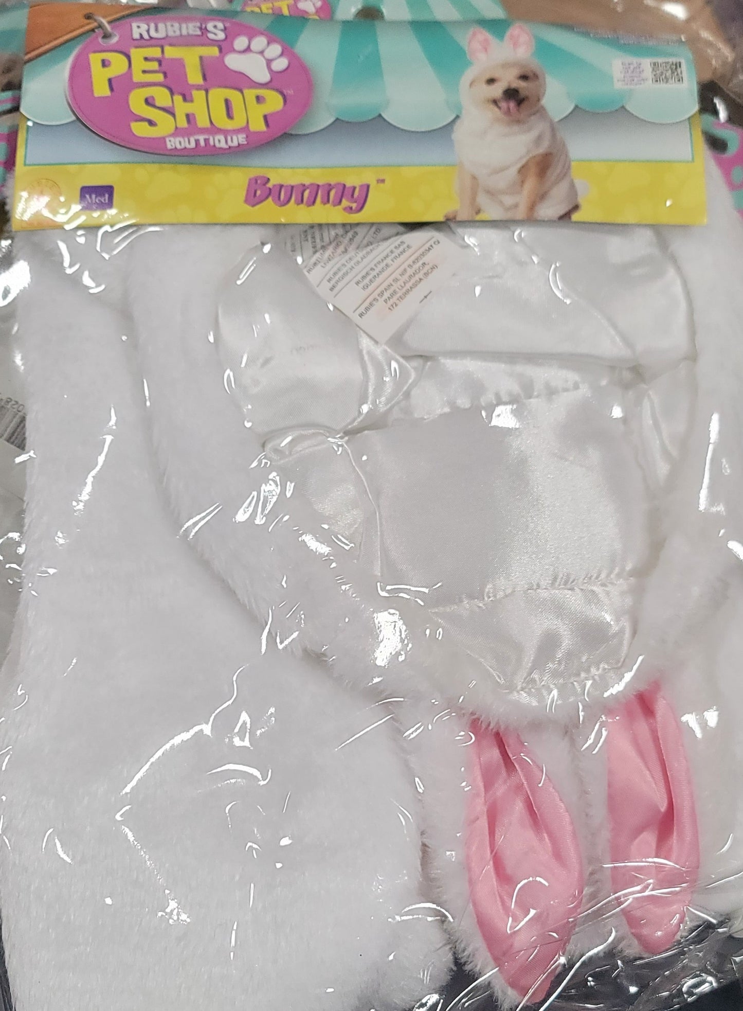 Bunny Pet Costume medium