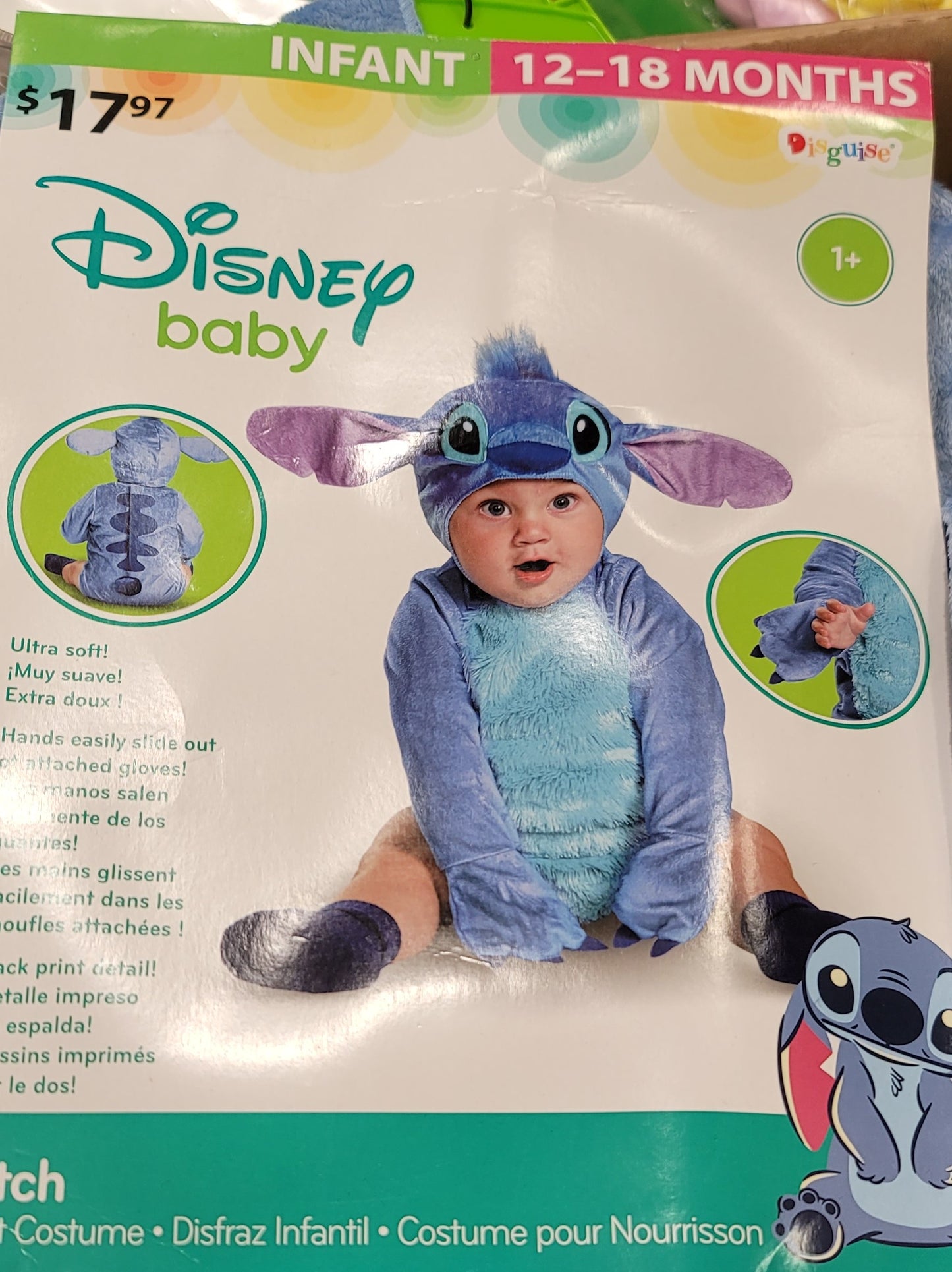 Disney baby stitch (12-18)months