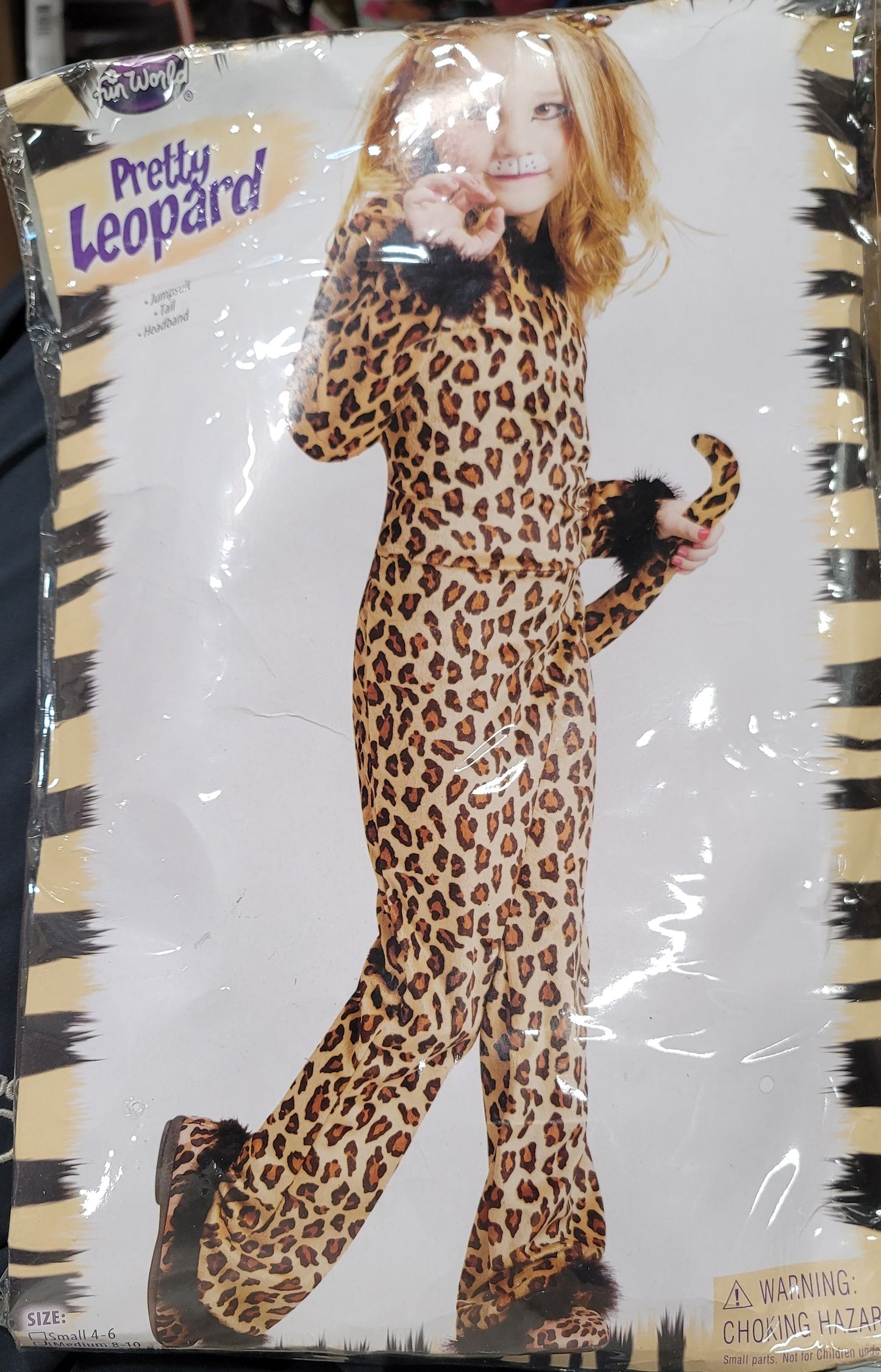Pretty Leopard Girl Costume