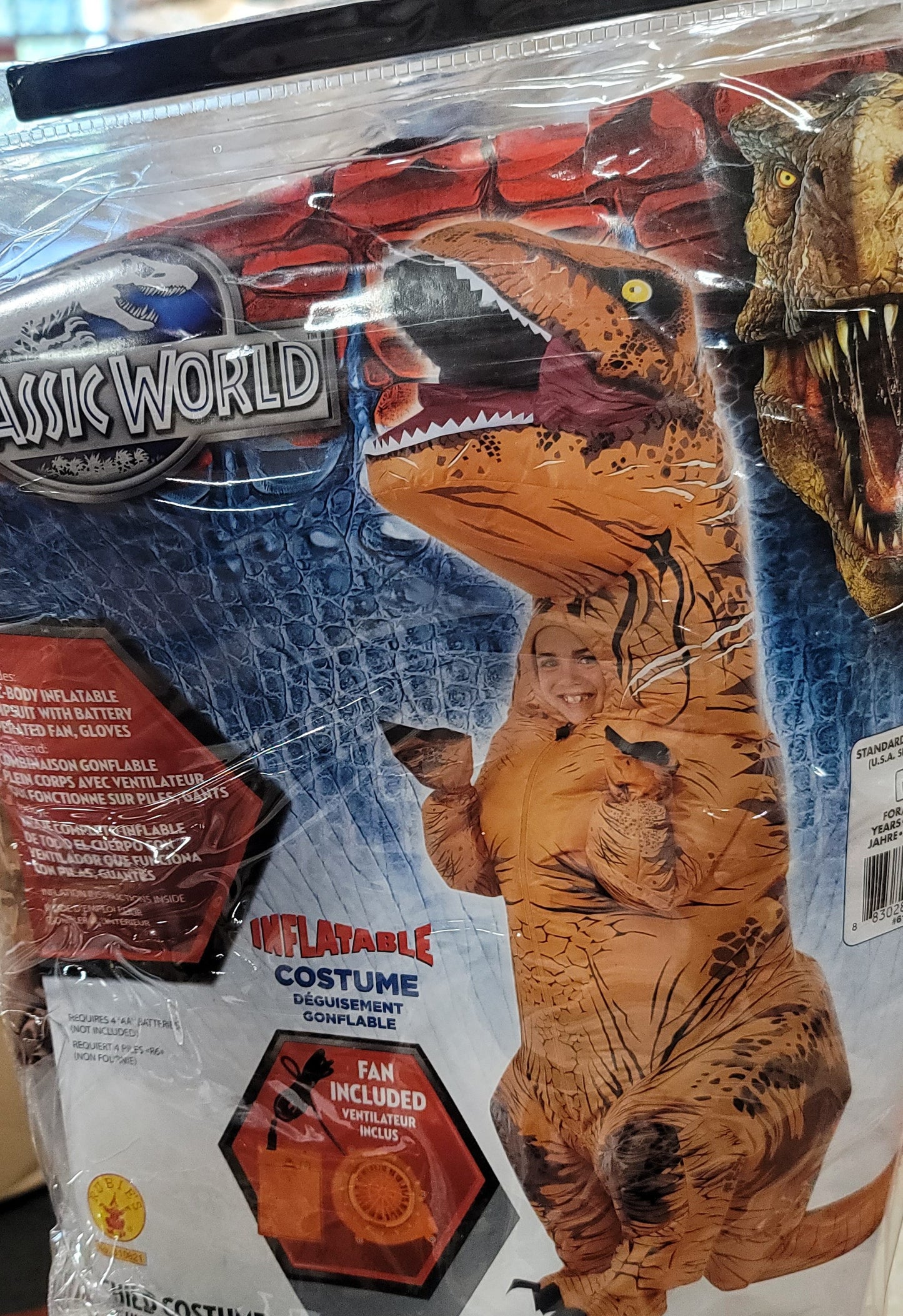 Jurassic world  Child Costume (8-10)
