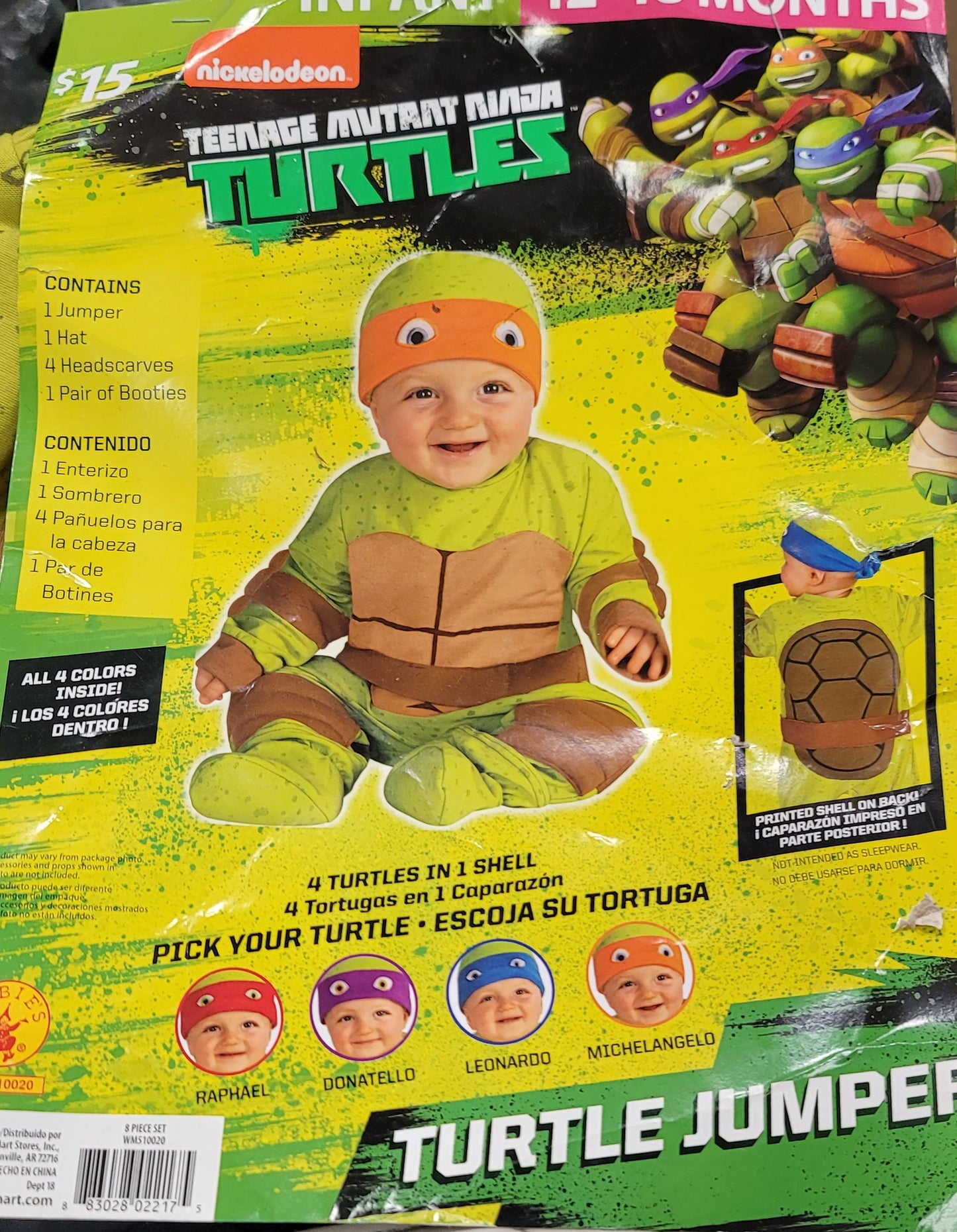Turtles jumper 12-18 months