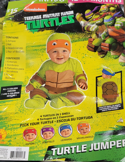 Turtles jumper 12-18 months