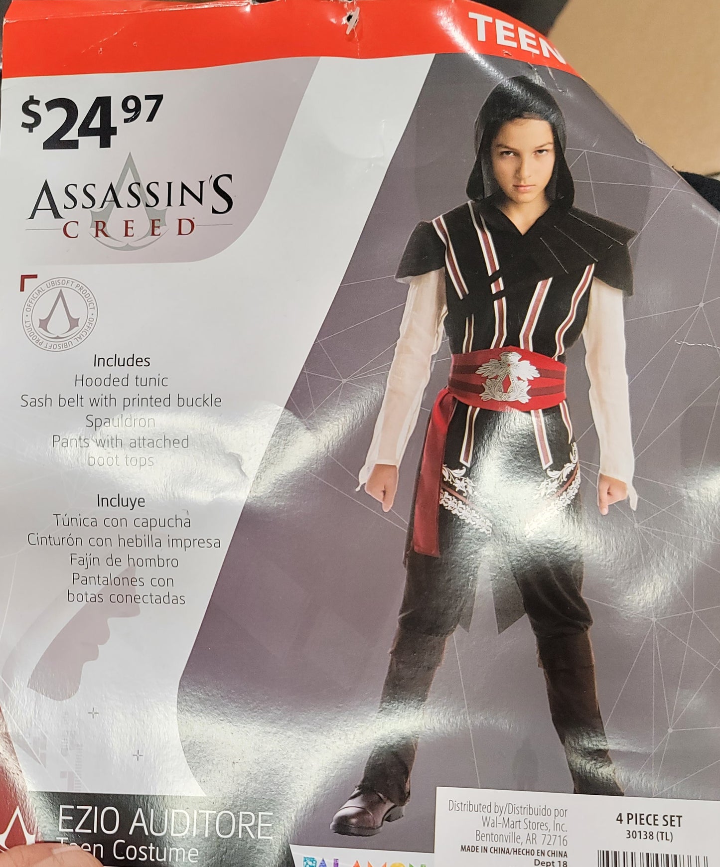 Ezio Auditore teen Costume