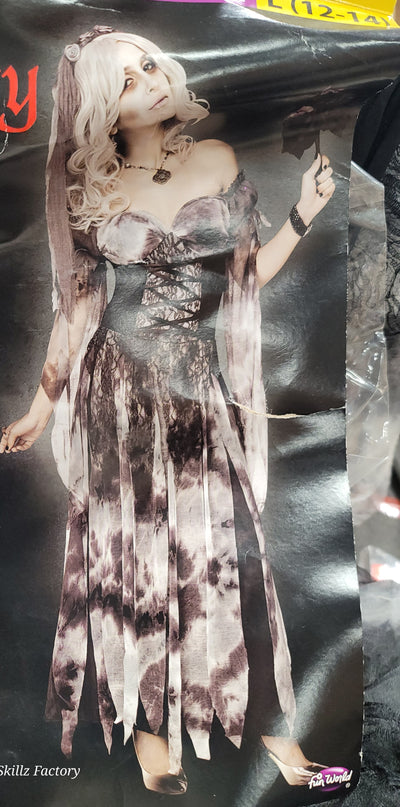 Cemetery bride Costume woman 12-14