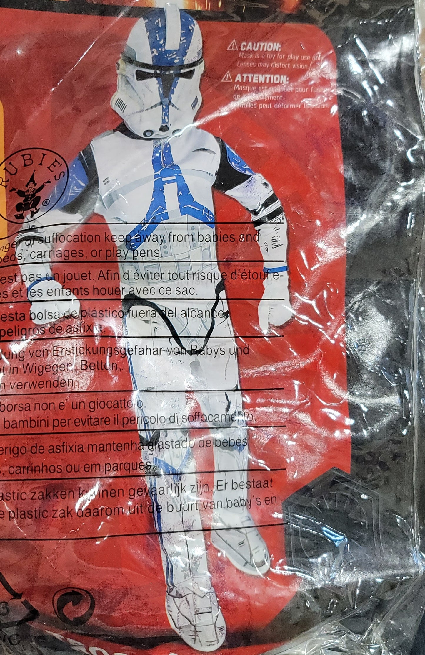 Star wars CLONE TROOPER Costume 3-4 year