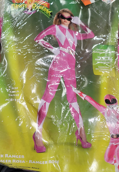 Mighty Morphin pink ranger Costume 8-10 small