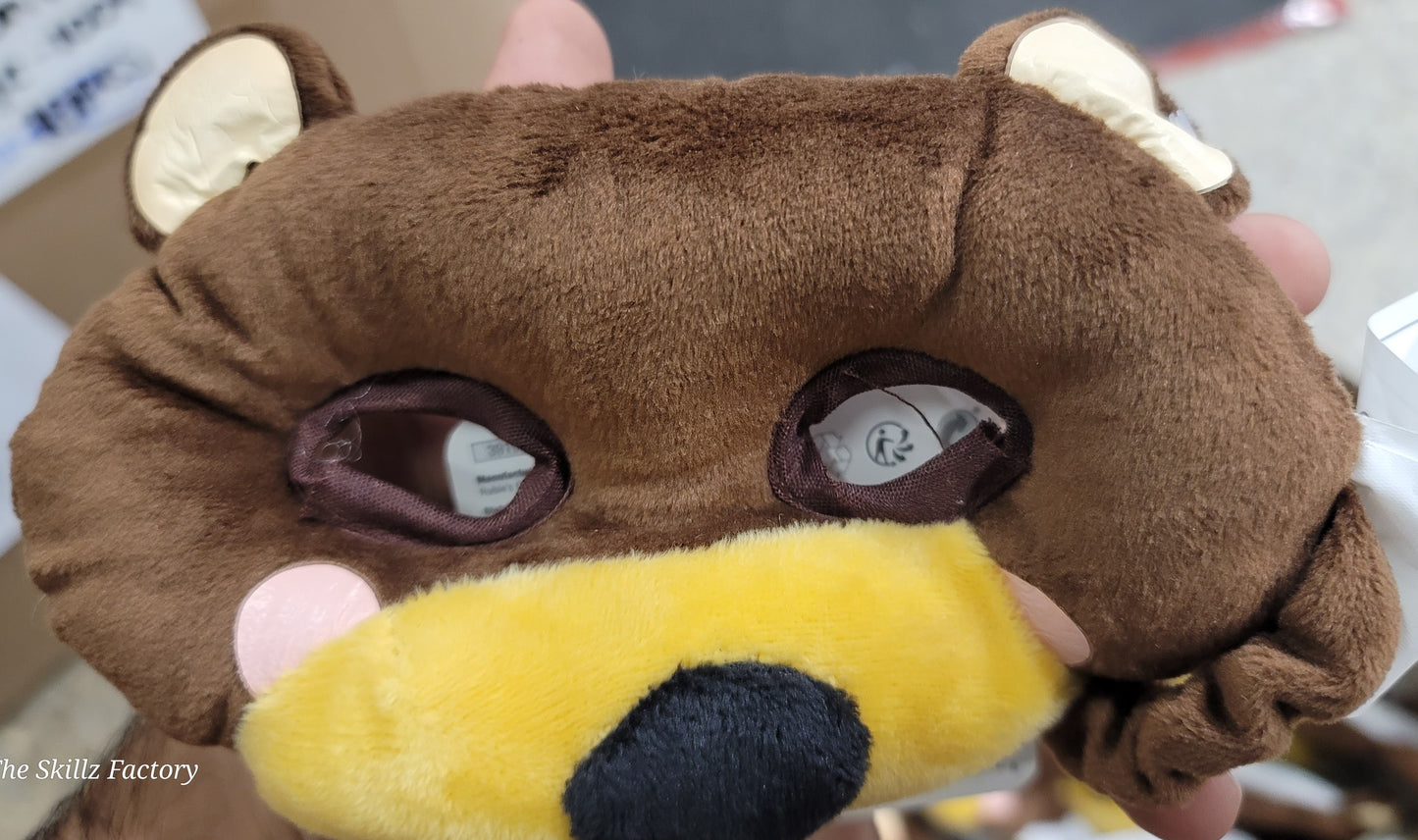 Bear Plush Mask