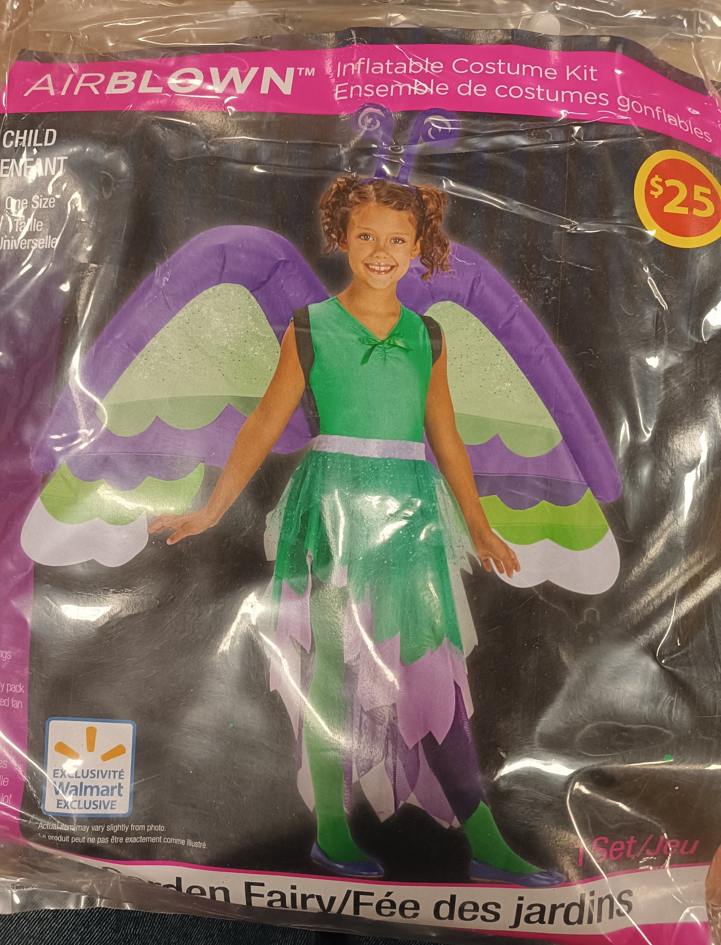 Airblown Inflatable Costume kit Garden Fairy