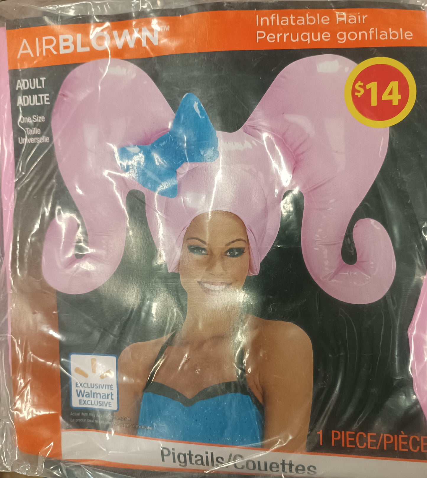 Airblown Inflatable Hair pigtails