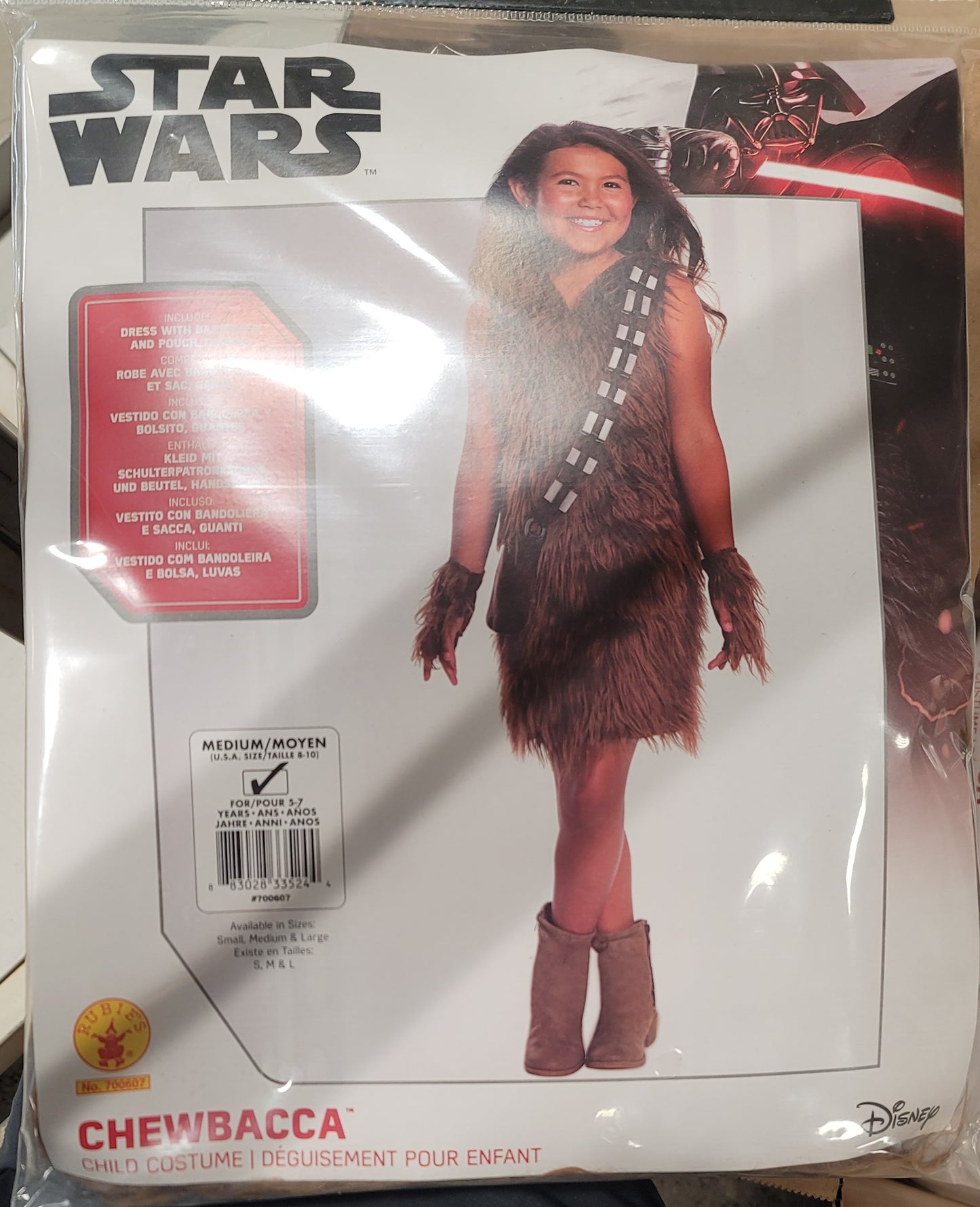 Star Wars Chewbacca Child Costume  M(8-10)