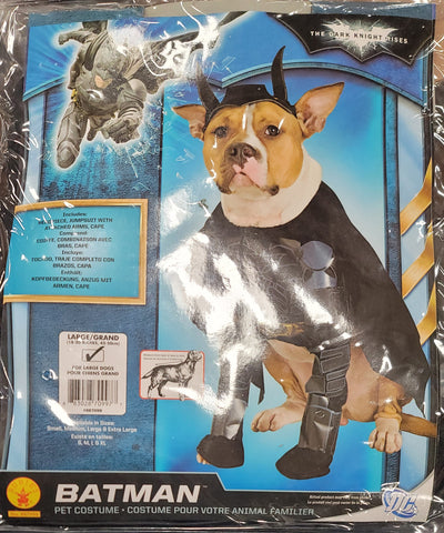 BATMAN Pet Costume,  large 18-20 inches