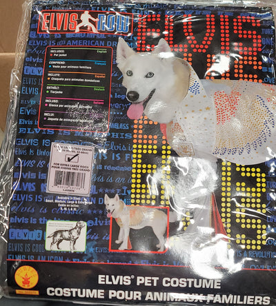 Elvis Pet Costume extra large 22-24 inches